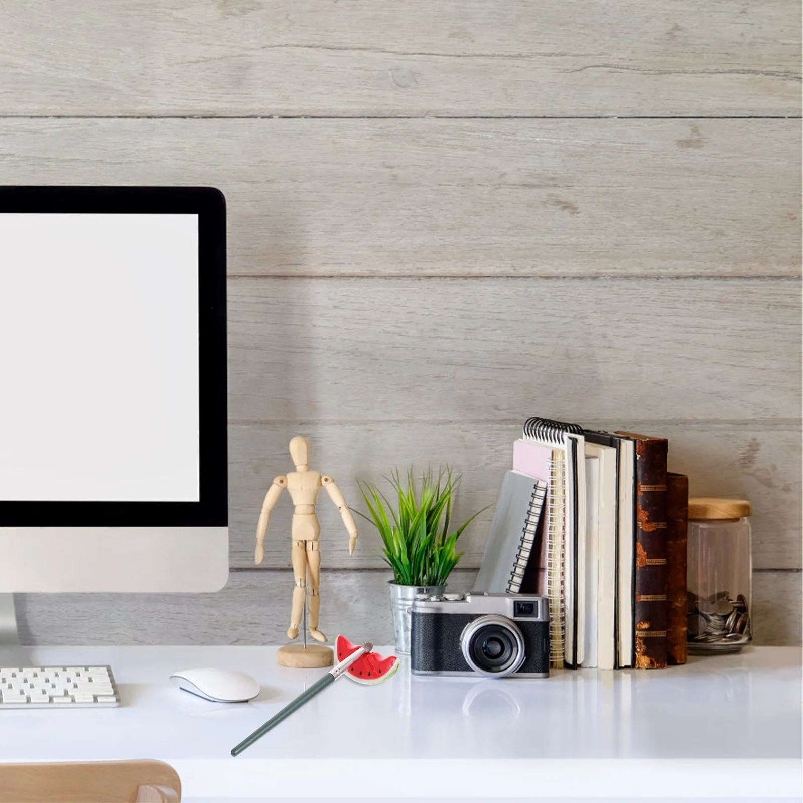 

5Pcs Calligraphy Pen Rack Made of High Quality Ceramic Fine Workmanship Bright Color Lovely Shape Pen Holder for Chinese Brush