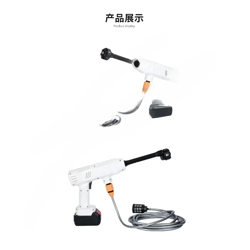 

FOR Wireless High Pressure Mini Cleaner Washer Spray Water Gun Car Wash Pressure Cleaning Machine for Makita 18v Battery