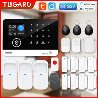 Multi-Zone Security Alarm Host: GSM WiFi System Kit w/Tuya App for Home, Apartment Office Warehouse & Alexa