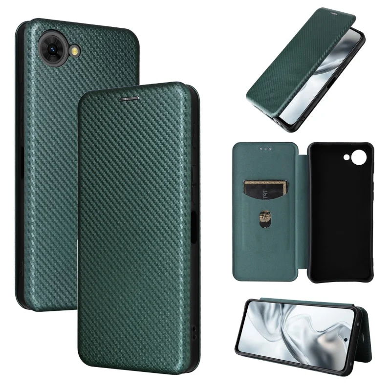 

Для ZTE Nubia S2E S2R Роскошный флип-чехол из углеродного волокна с магнитной адсорбцией кожи для ZTE Nubia S2 Lite Сумки для телефонов