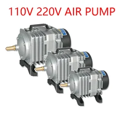 110V 220V Resun ACO-001 ACO-002 35W electromagnetic air compressor portable koi fish tank bubble Aquarium air pump pond aerator