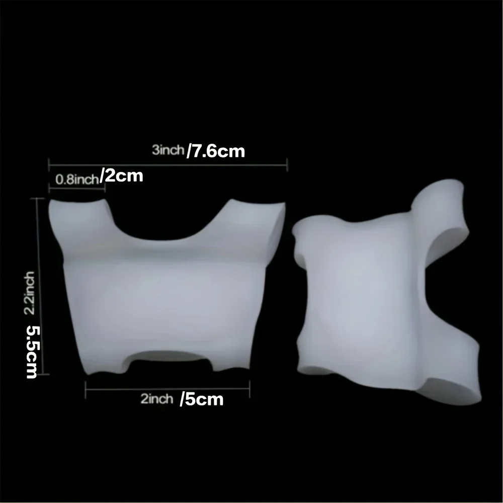 2pcs Feet Care Pain Relief Foot Support Tool Flatfoot Correction Orthotic Insole Plantar Fasciitis Feet Cushion Body Health Care