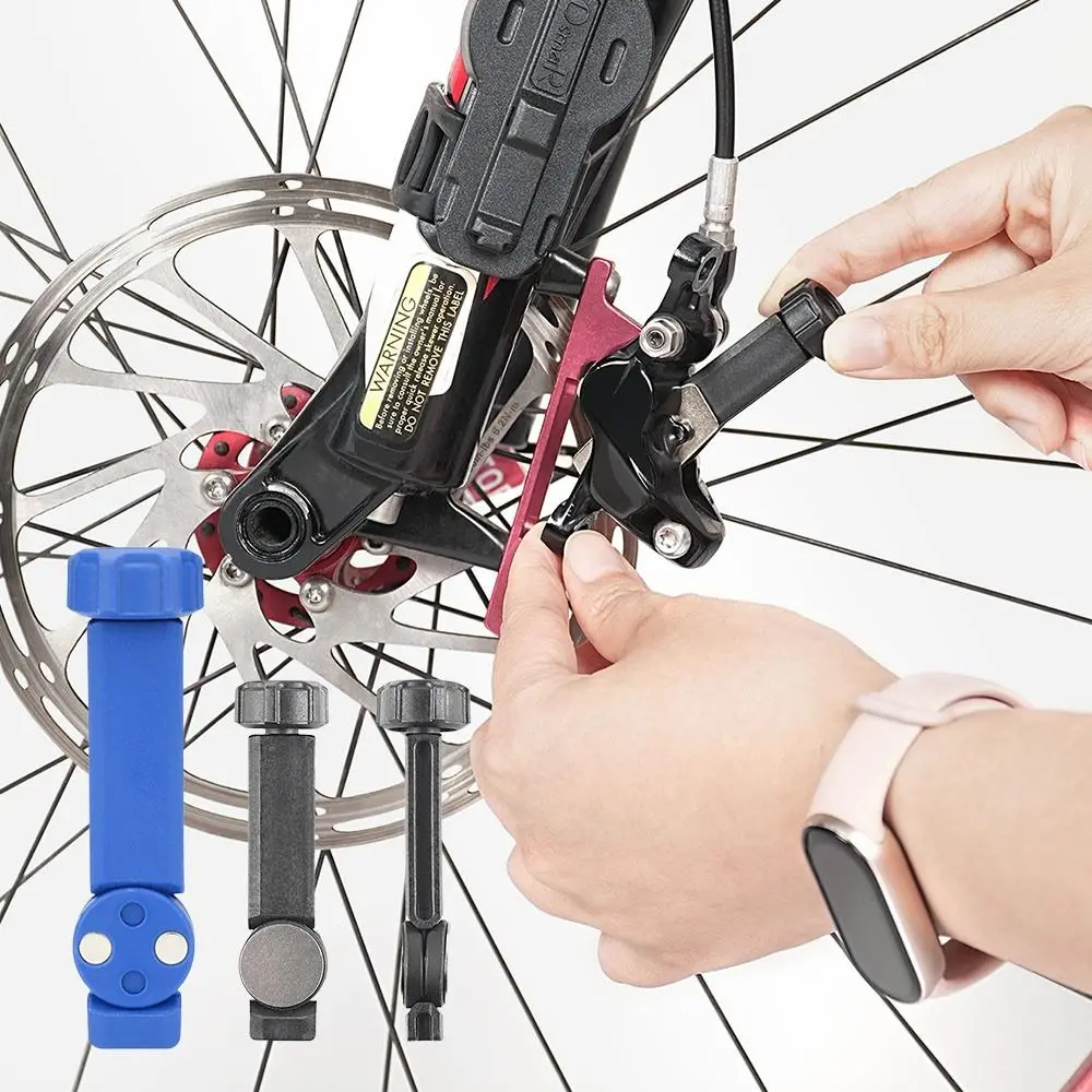 Heavy Duty Bicycle Brake Pad Spreader Tool 360° Rotatable Piston Spreader Carbon Steel Bike Oil Disc Piston Resetter