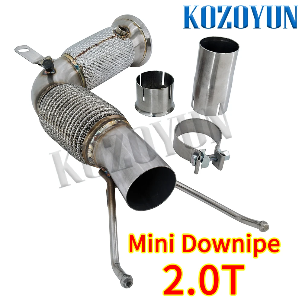  MINI F54.F55.F56.F57 B48用ダウンパイプ Downpipe for MINI Cooper S JCW B48 B46 F54 F55 F56 F57 F60 2014-24
