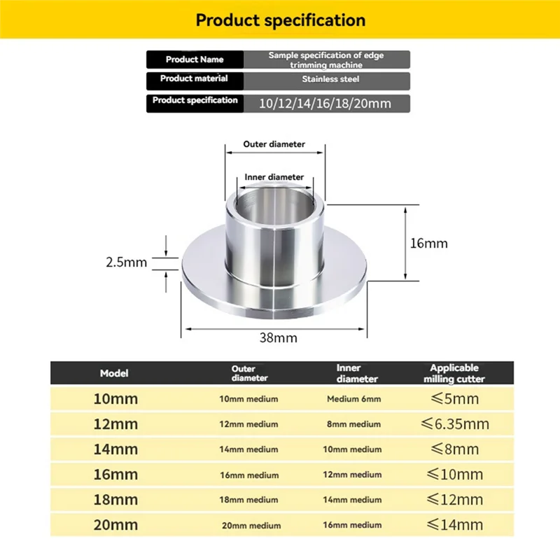 A95I-الشذيب عينة لوحة دليل جلبة كم المتقلب كم الخشب نحت المتقلب أداة السلطة #6