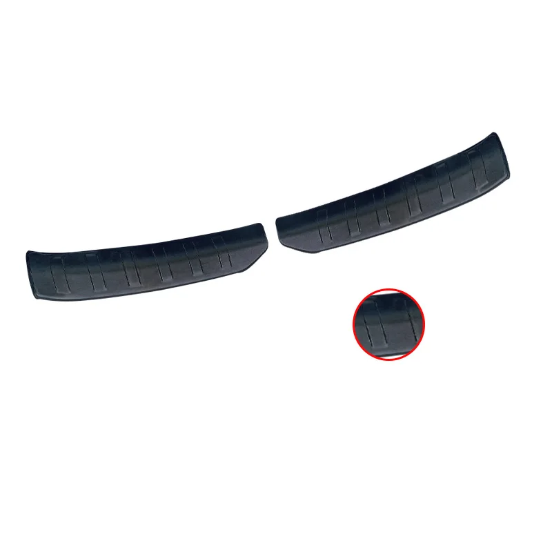 

For Nissan Kicks 2021 2022 2023 2024 Car Accessories Interior Rear Bumper Sill Protector Molding Decoration Stickers