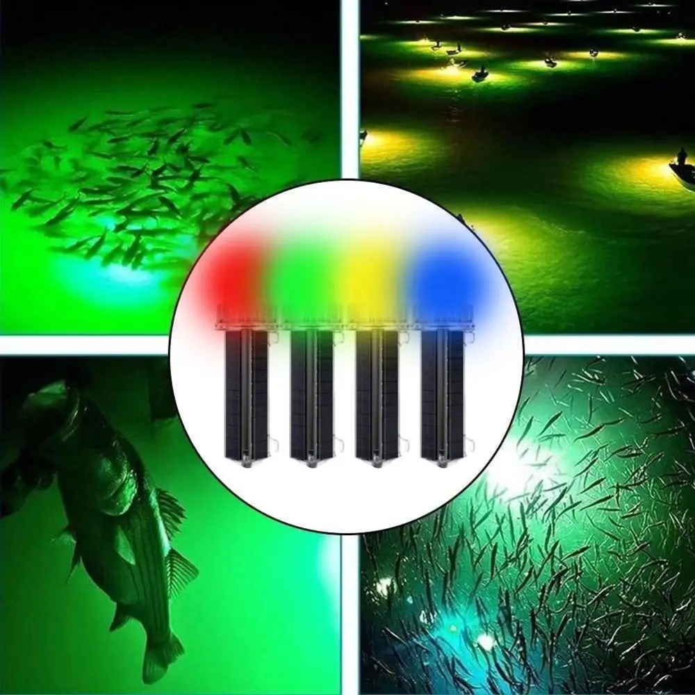 Outdoor Lighting Waterproof Solar Net Mark Light Solar Dual Mode Anchor Light Net Flash Warning Light Outdoor