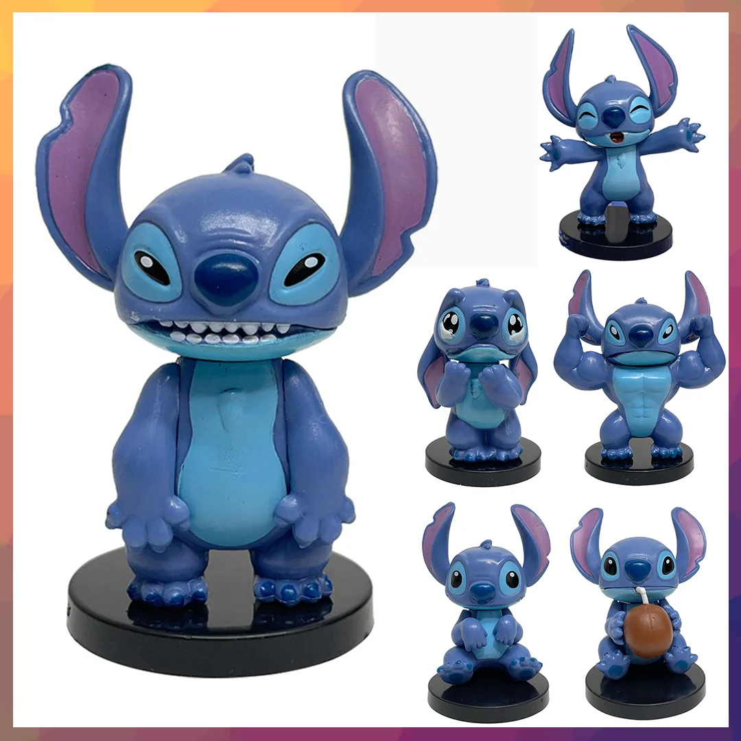

Disney Anime Stitch 1PC Cute Series Blind Box Exquisite Craftsmanship Comfortable Touch Birthday Gift Kids Toys