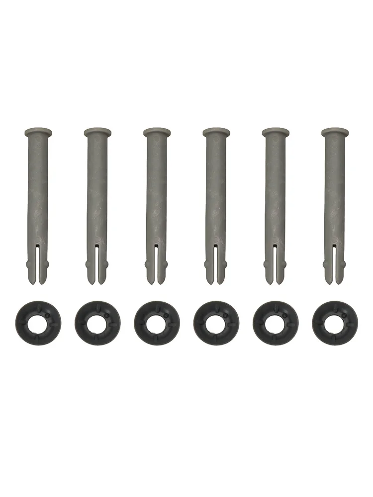

6pcs Replacement Pin & Gasket Set P61759 For Power Steel Pools 80mm Long Plastic Pool Equipment Parts Accessories