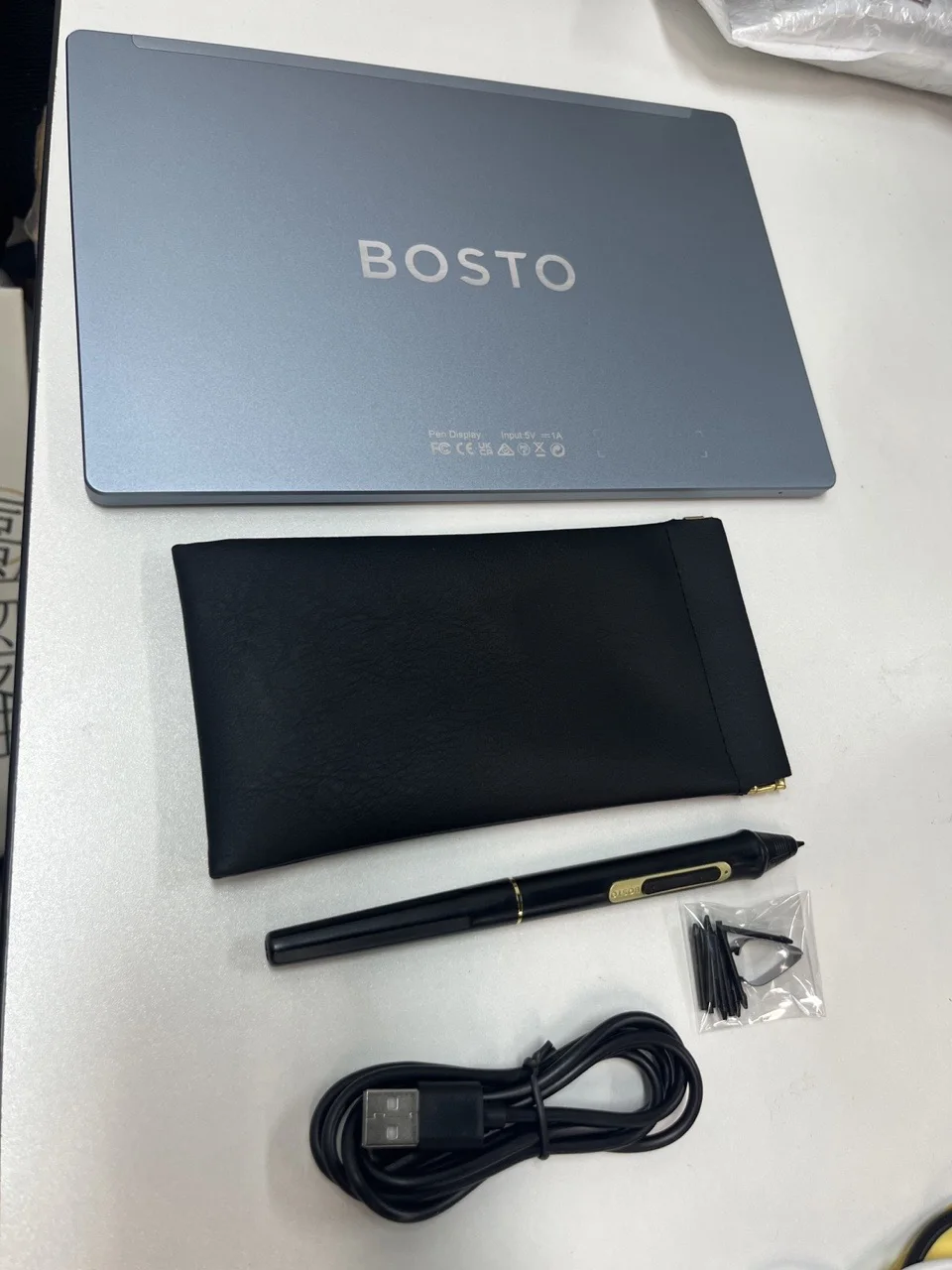 BOSTO BT-101A tableta de dibujo gráfico portátil pantalla IPS de