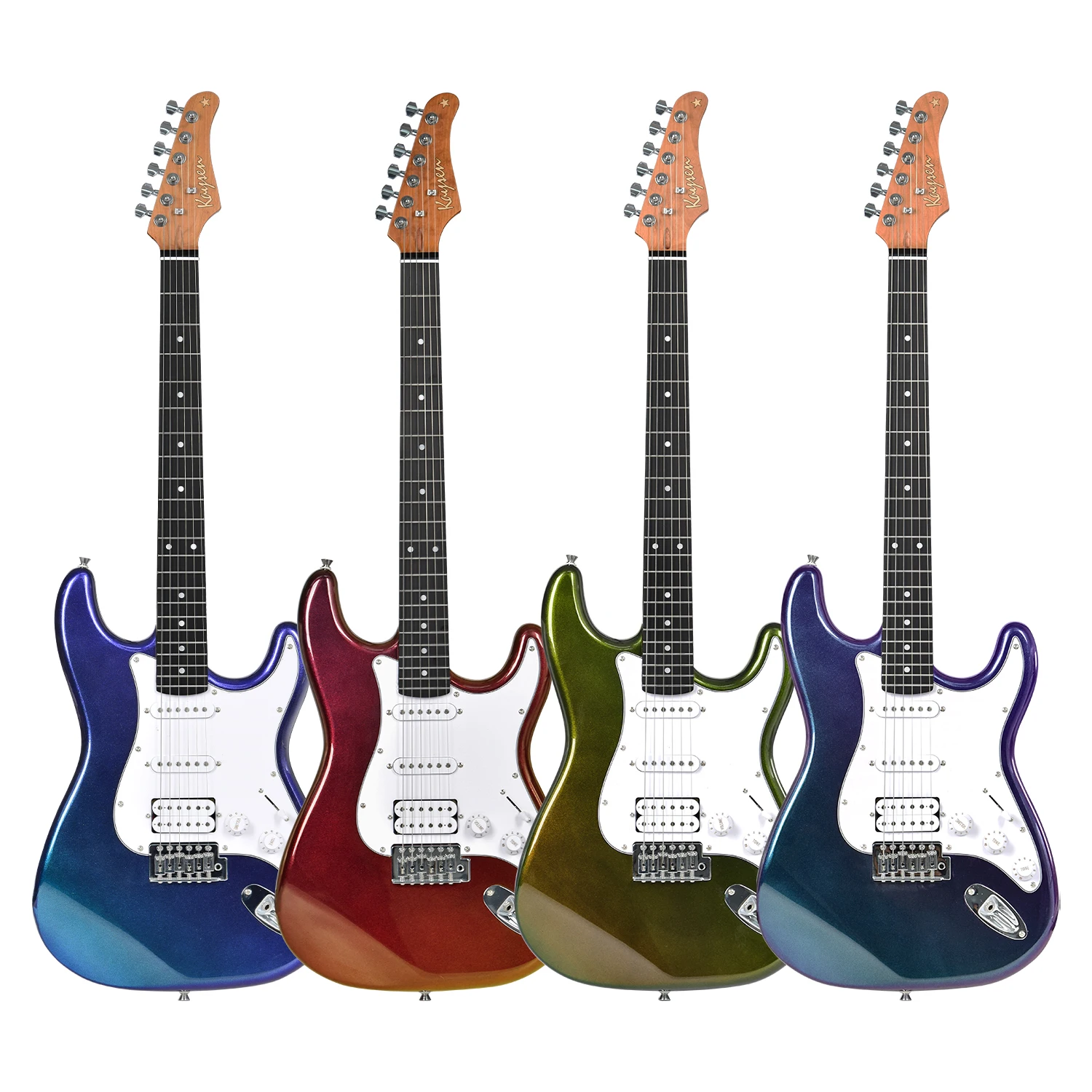 

Factory OEM Chameleon H-S-S ST Style Electric Guitar
