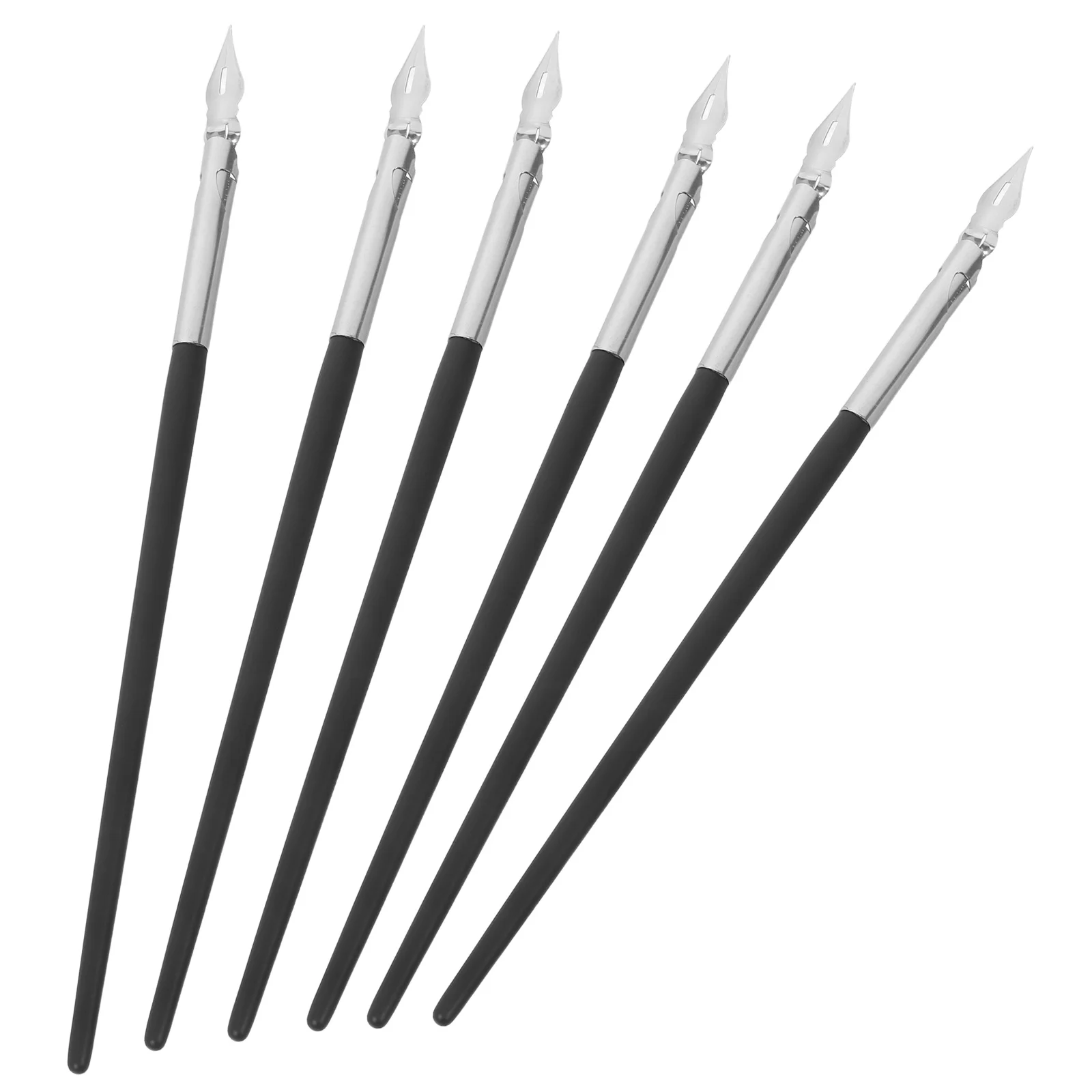 

6Pcs Dip Pen Set Professional Ink Dip Pen for Calligraphy Sketch Painting Manga Drawing Tool Quill Writing Tool