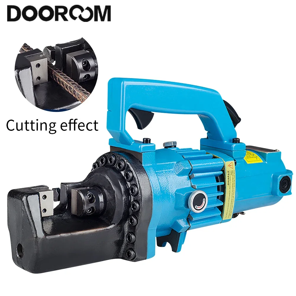 

DOOROOM RC-16 Electric Hydraulic Rebar Cutting Pliers Electric Steel Cutter 4-16mm 220V Punching Tool Hydraulic Piercing Press