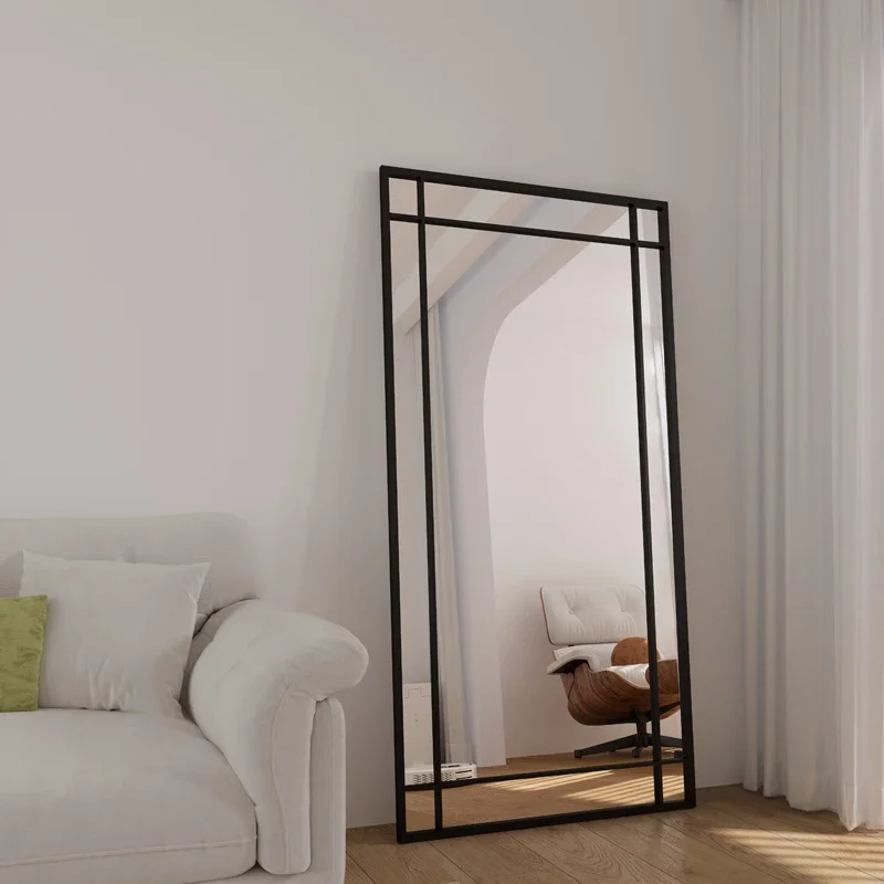 American medieval full body mirror household floor mirror