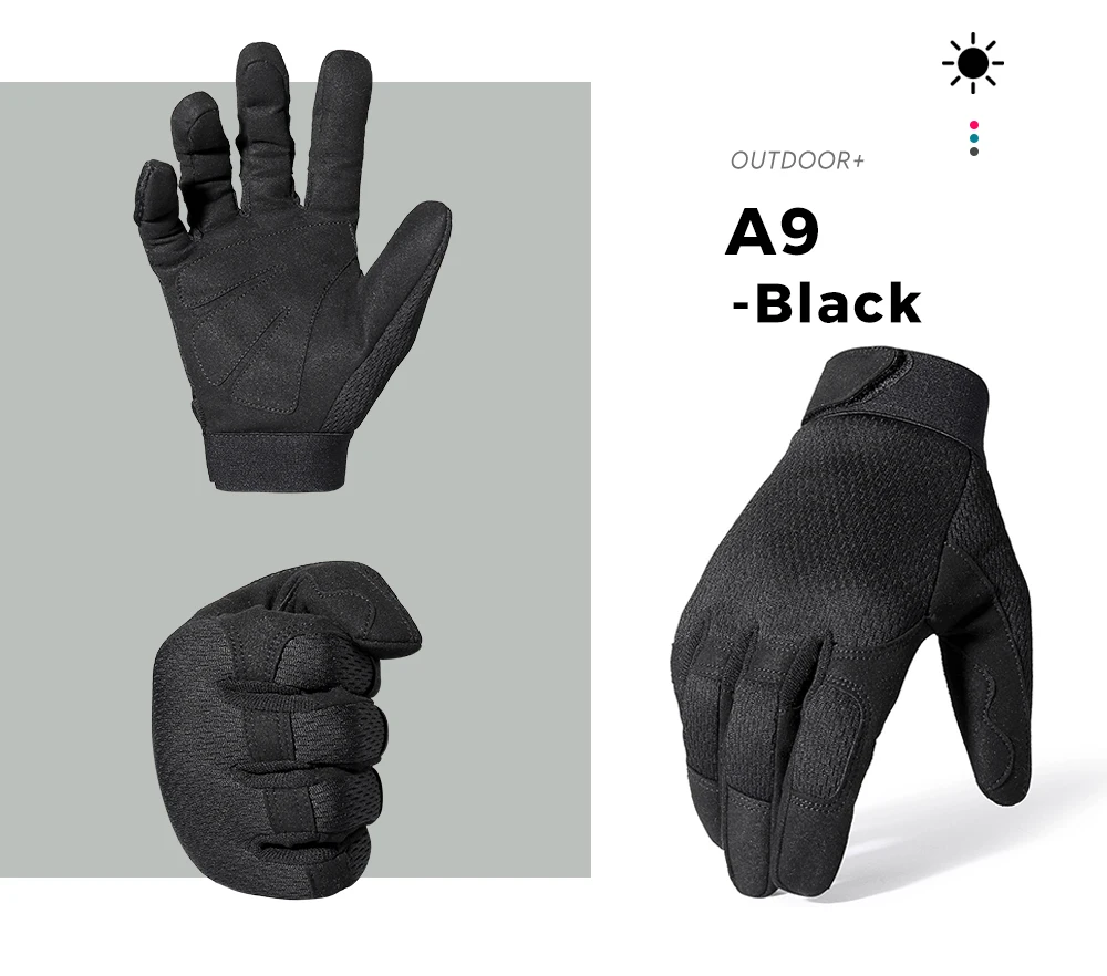 Camouflage Taktische Radfahren Handschuhe Touchscreen Outdoor Sport Wandern Fahrrad Klettern Schießen Jagd Reiten Fahrrad Ausrüstung – Detail 27