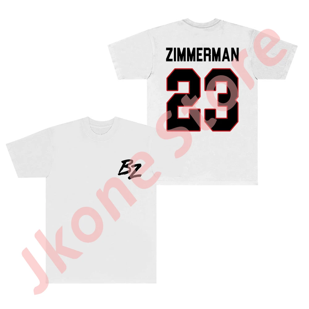 Bailey Zimmerman BZ 23 Jersey T-shirts Religiously Tour Merch Tee Cosplay Women Men Fashion Casual Short Sleeve