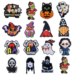 5/10Pcs New Cartoon Halloween Series Focus On Silicone Bead Jewelry Making DIY Keychain Bracelet Necklace Pen Accessories