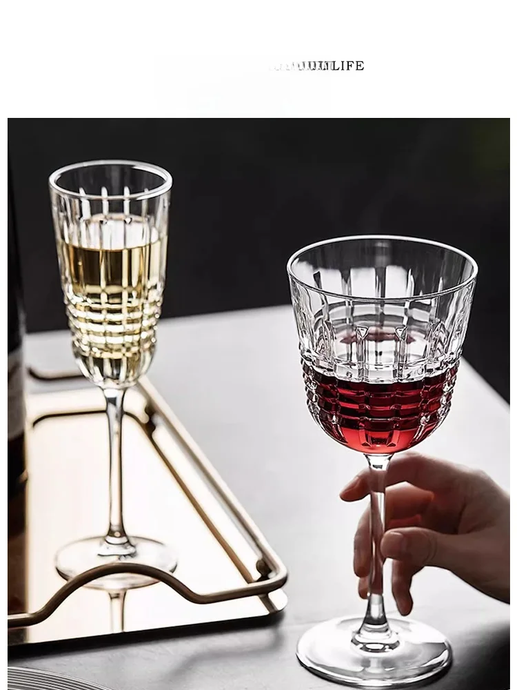 

Бокал для шампанского Tlife Sparkling Luxury Crystal Glass, премиальный бокал для красного вина, кристально прозрачный, в скандинавском стиле