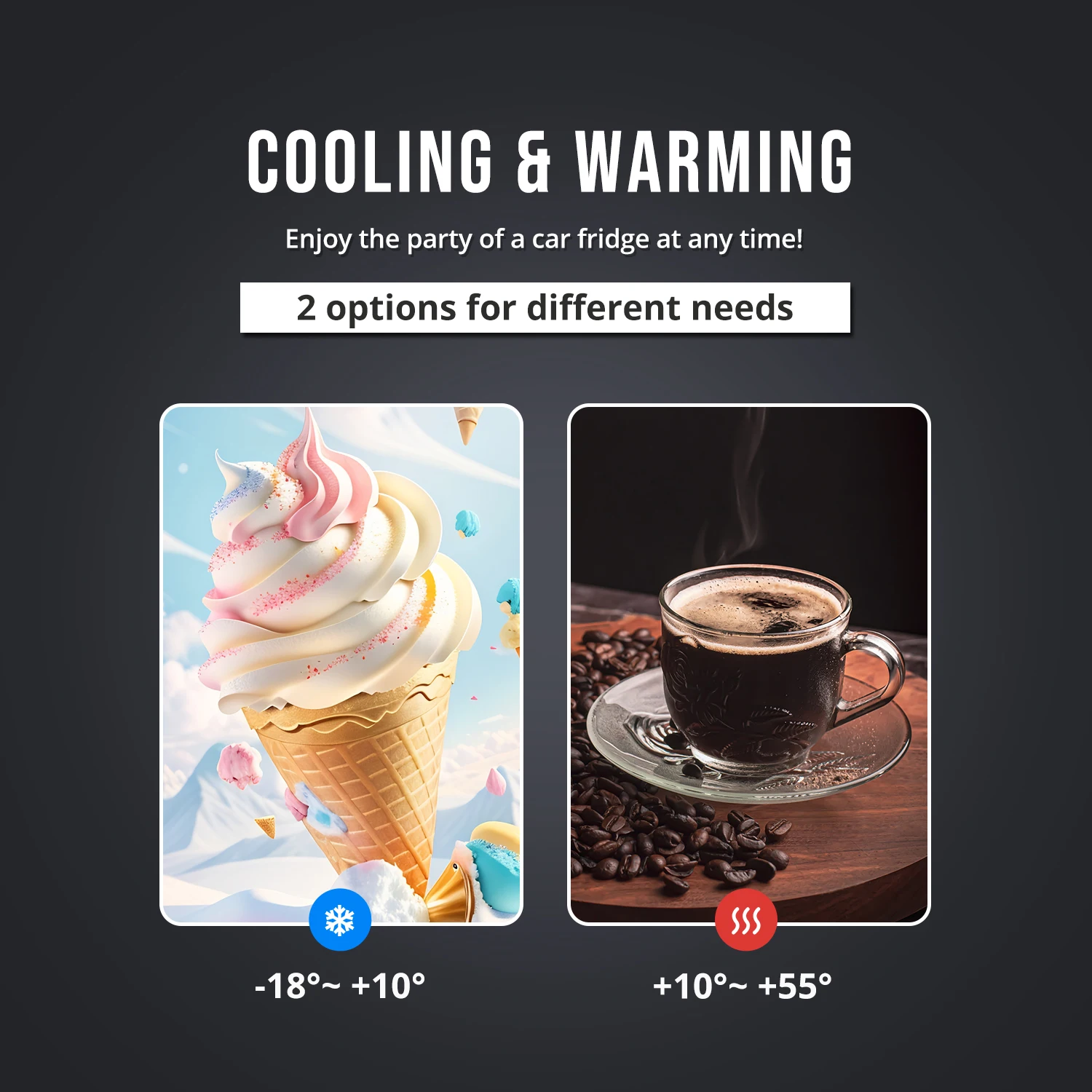 Colku LE-6 مسند ذراع السيارة الثلاجة 5.5L الفريزر المحمول تصميم خاص تكنولوجيا ضاغط المركبات الطاقة الجديدة لـ LI AUTO L7 24V #4