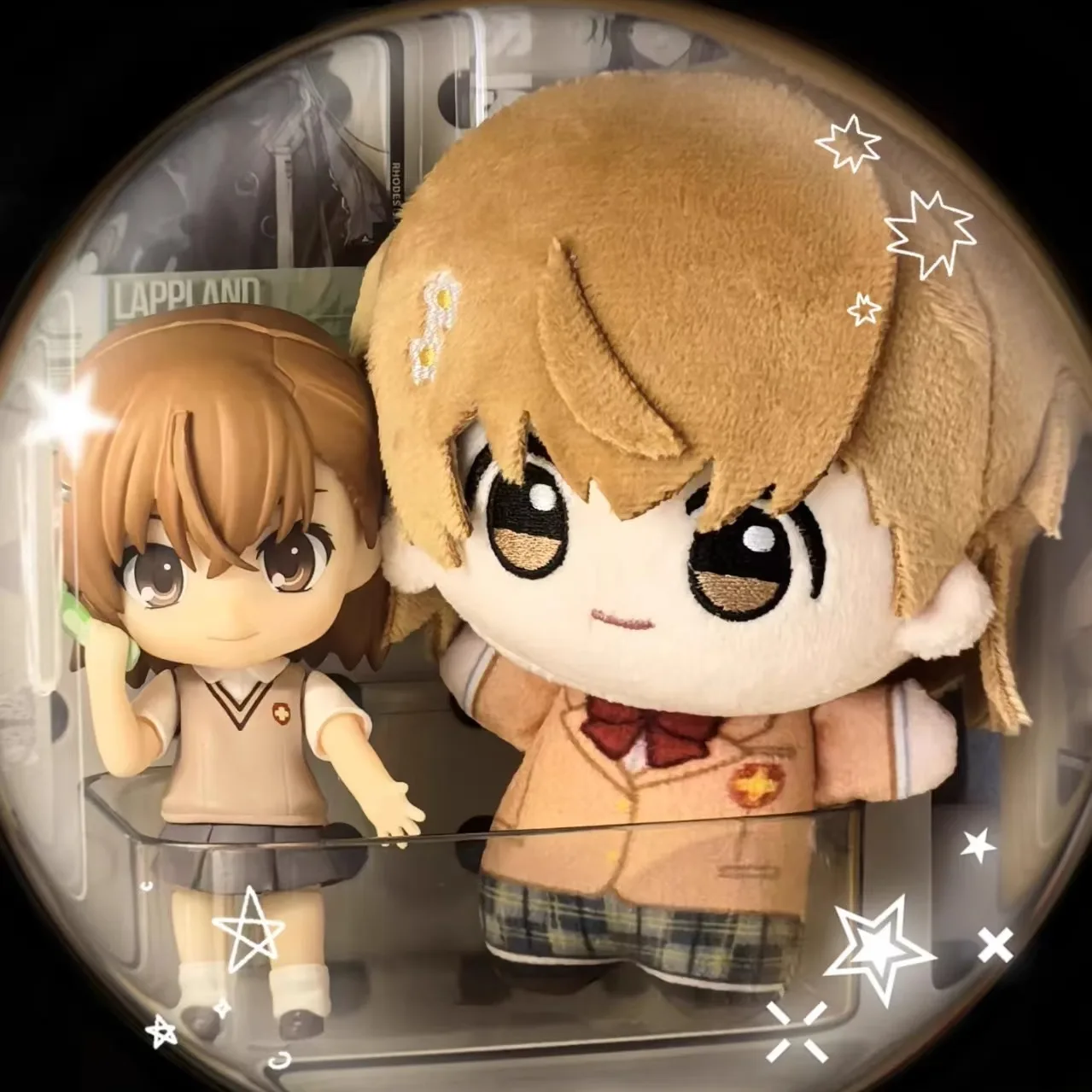 Breloczek 10 cm Toaru Kagaku No Railgun Shirai Kuroko, pluszowa lalka do przebierania, zabawka z bawełny dla dorosłych i dzieci, prezent na Boże Narodzenie.