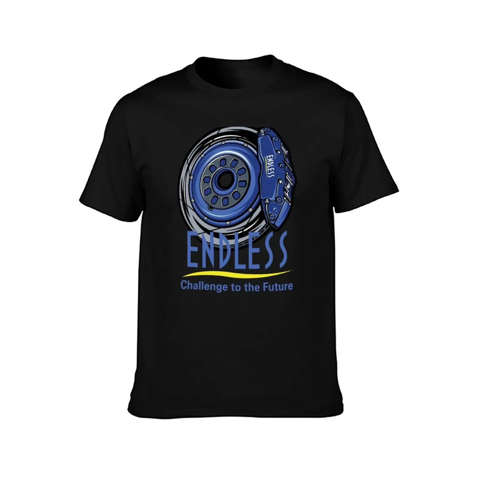 JDM Endless Caliper Brake System T-Shirt Summer Casual Cotton Tee Oversized Streetwear Tops Vintage Graphic Print