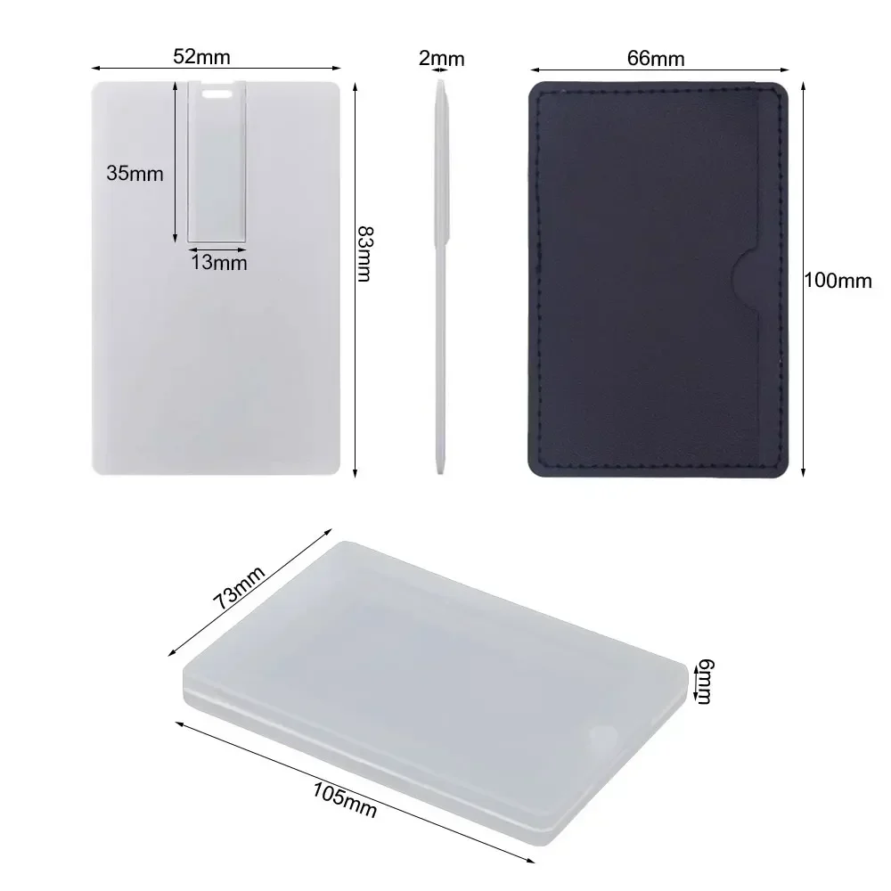 10 قطعة شعار مجاني بطاقة الائتمان محرك فلاش USB 1 جيجابايت 2 جيجابايت تخزين الذاكرة 4 جيجابايت 8 جيجابايت 16 جيجابايت 32 جيجابايت 64 جيجابايت USB 2.0 محرك القلم مخصص للهدايا 128 جرام