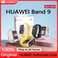 2025 nuevo Original Huawei Band 9 banda inteligente de ejercicio inteligente resistencia de dos semanas ritmo cardíaco sueño Monitor de oxígeno en sangre