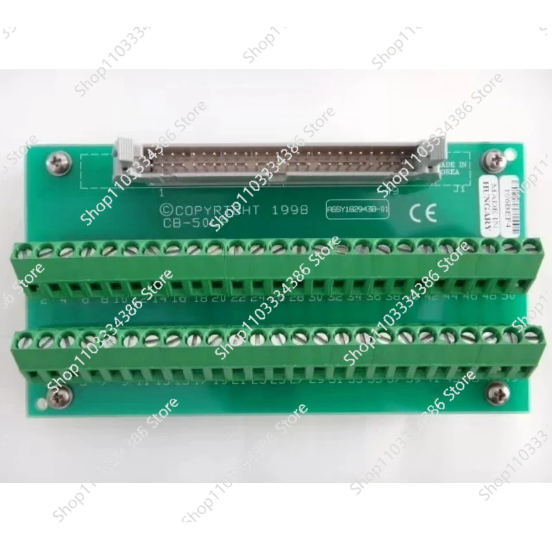

CB-50LP I/O Wiring Edition, клеммная колодка 50 контактов