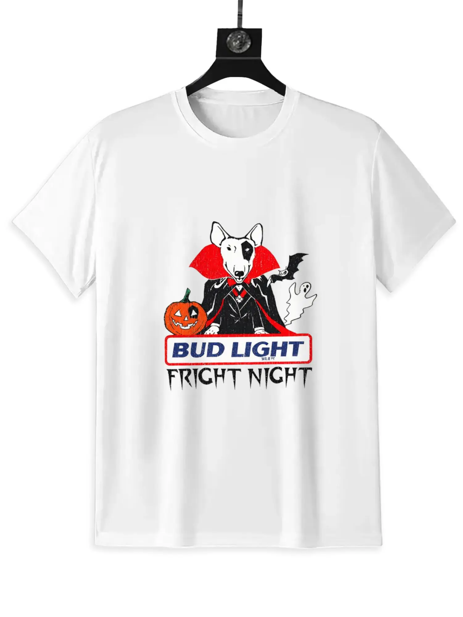 

RETRO 80'S BUD LIGHT FRIGHT NIGHT HALLOWEEN T-SHIRT
