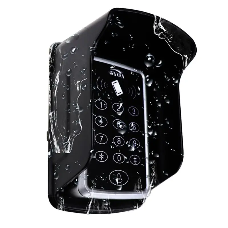 hfes-em4100-tk4100-rfid-キーパッドアクセス制御システム防水屋外カバーキーフォブドアオープナーロックキーボード用