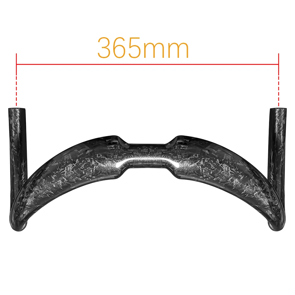 BALUGOE Carbon Fiber TT Road Bike Handlebars 375mm