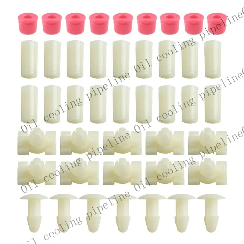 

A+ Plastic Clamps Clips Right Front Trim 52pcs set 548484 Door Gasket Strip