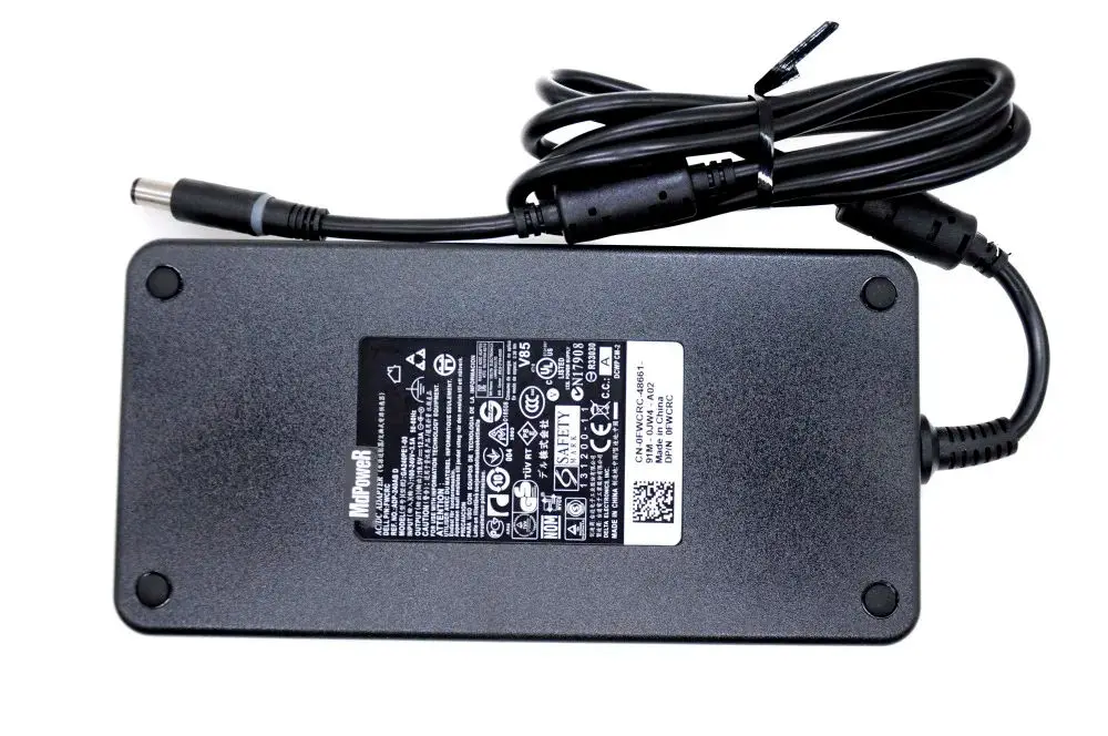 19.5V 12.31A 240W HA240PM190 DA240PM190 0CTX6T For Dell Alienware m17 R4 Laptop Charger AC Power Adapter ADP-240AB FA Original