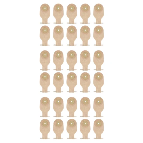 HLZS-bolsas de ostomía, bolsas drenables de 30 piezas para colostomía, ileostomía, cuidado del estoma, válvula de drenaje económica de 20-60Mm, bolsas de colostomía