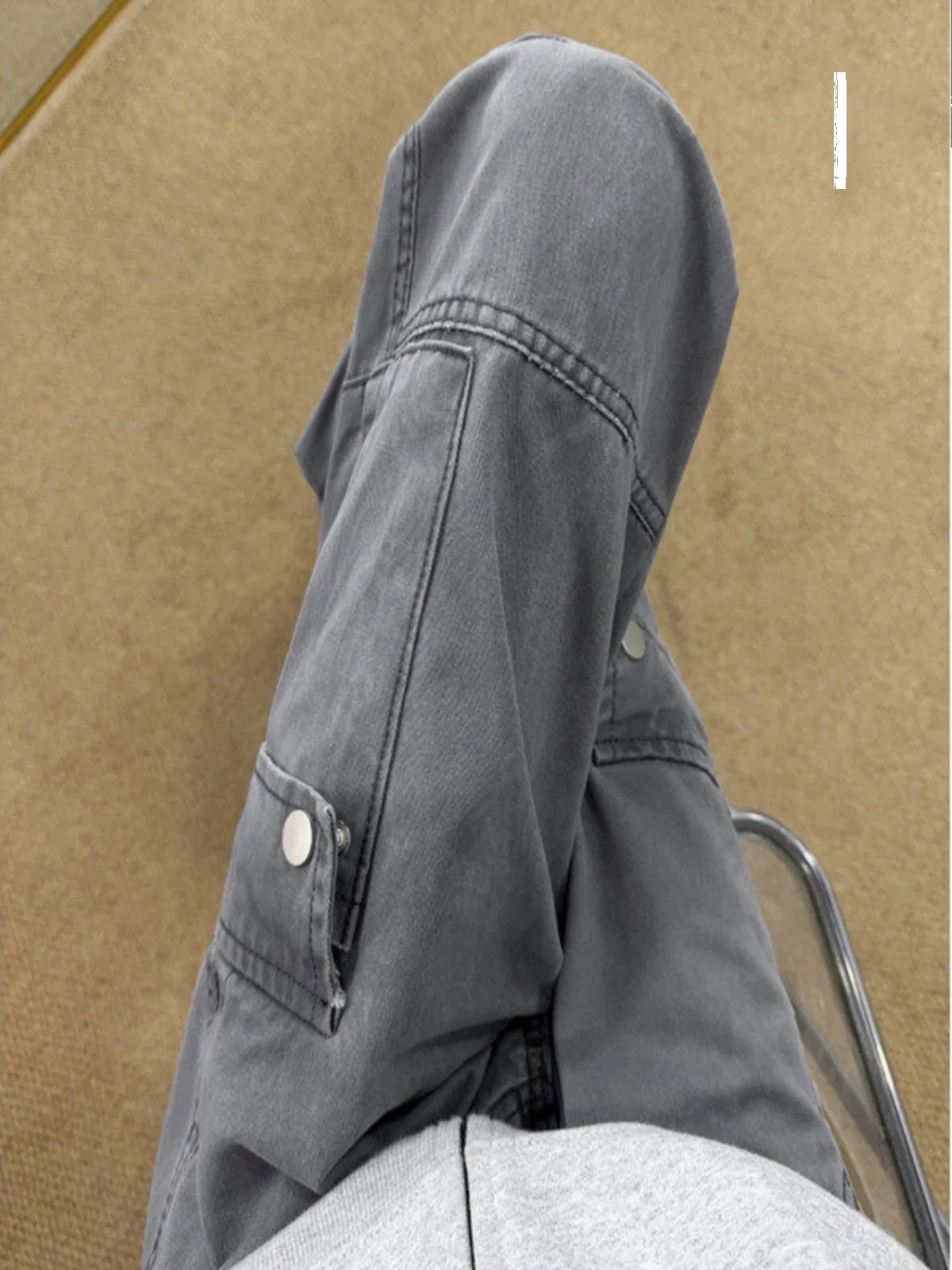 

Мужские парусиновые рабочие брюки с завышенной талией в стиле ретро, повседневные свободные прямые джинсы, весенний сезон Faion