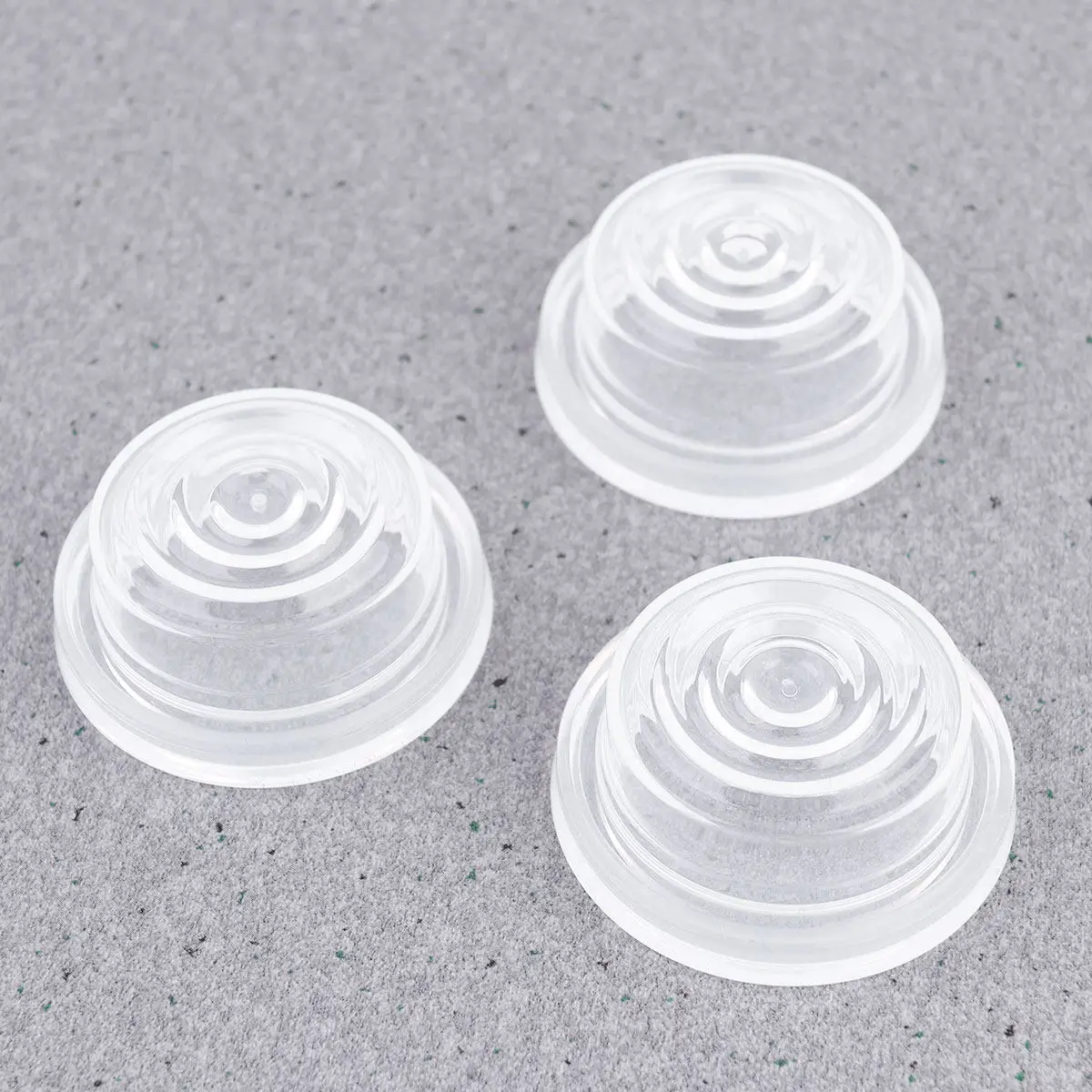 

4Pcs Liquid Silicone Breast Pump Manual Non-Electric Milk Collector for Leak Catching Comfortable Soft Design Travel Friendly