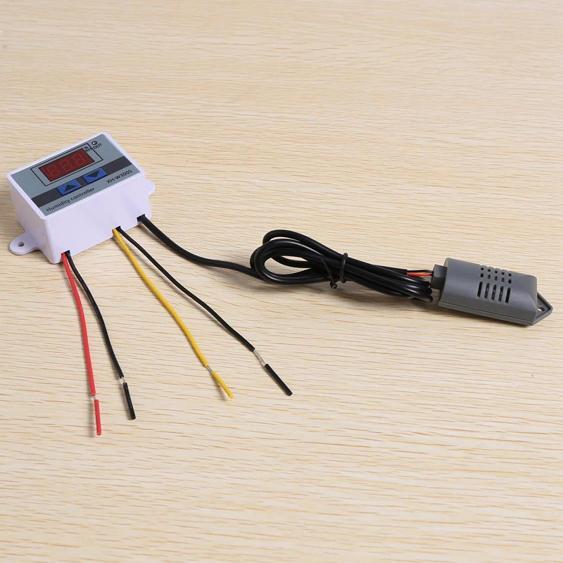 24-Hour Delivery Digital Humidity Controller Hygrometer Humidity Control Switch 0-99%Rh Hygrostat With Humidity Sensor