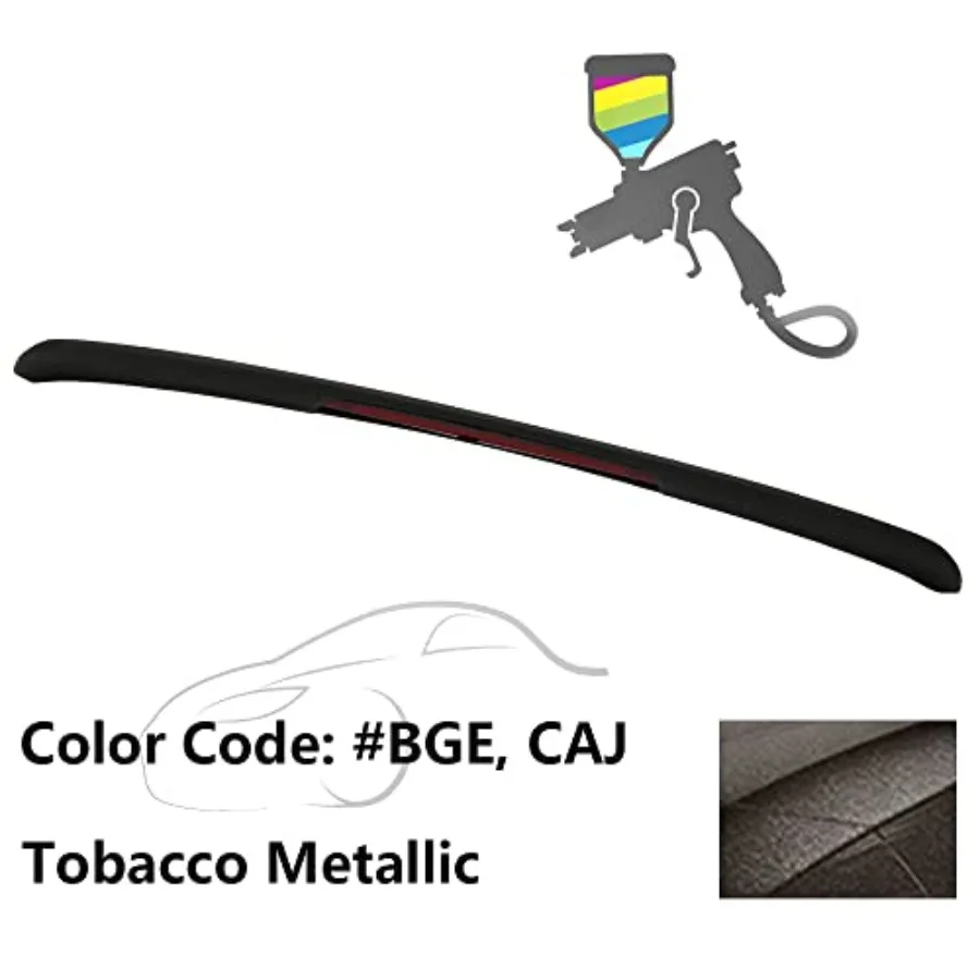 Trunk Spoiler Compatible with 2013-2015 Nissan Altima 4Dr Sedan Rear Trunk Spoiler Wing Lip Body Kit W/Brake Light ABS Plastic