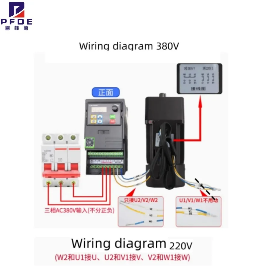 3ph380v-3ph380v 0.75kW 2.1A 0-400Hz Frequency Inverter Frequency Converter Variable Frequency Drive Asynchronous Speed