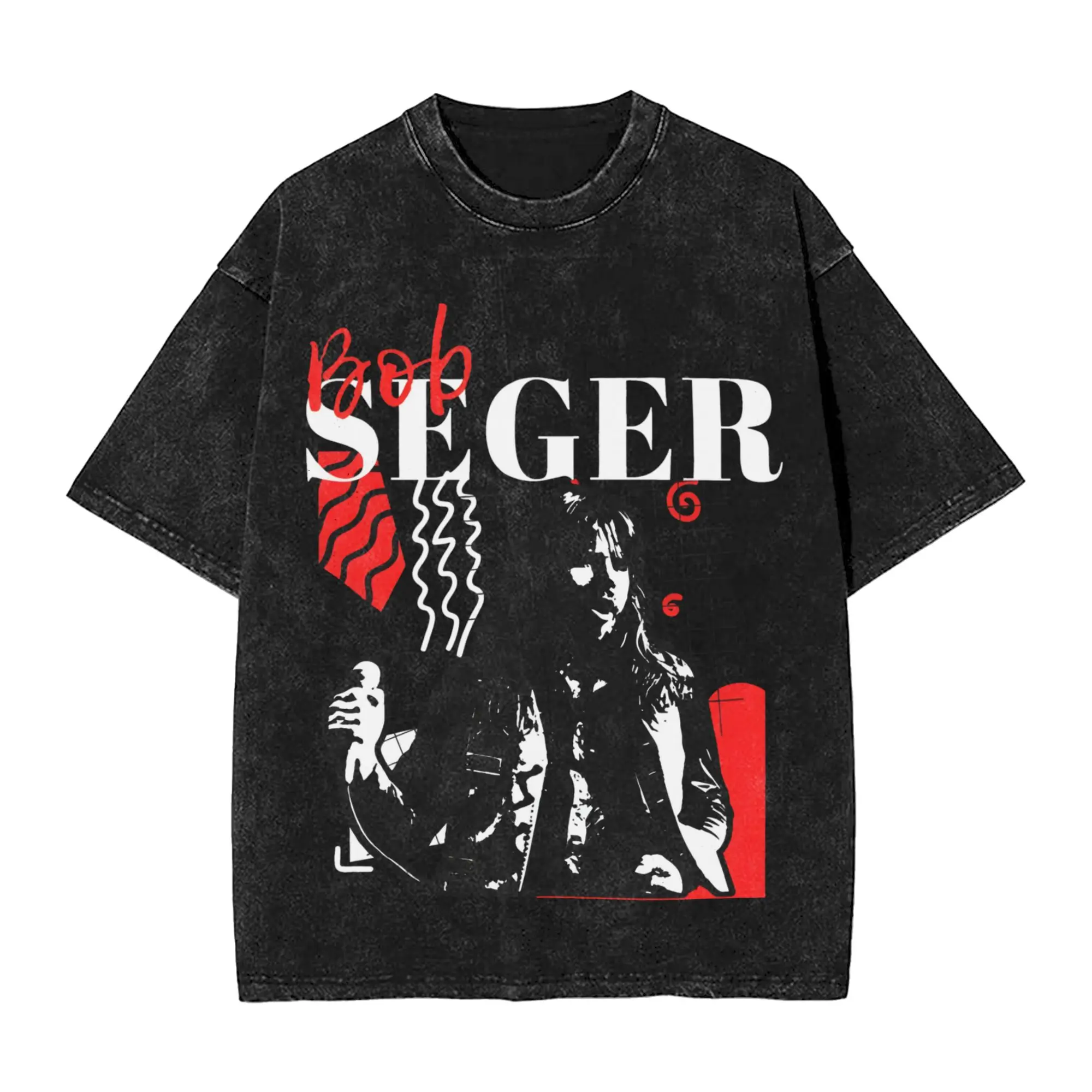Bobs legend rock and Roll Segers Final Tour  T Shirts Hip Hop Washed 100% Cotton T-Shirt  Novelty Men Women Streetwear