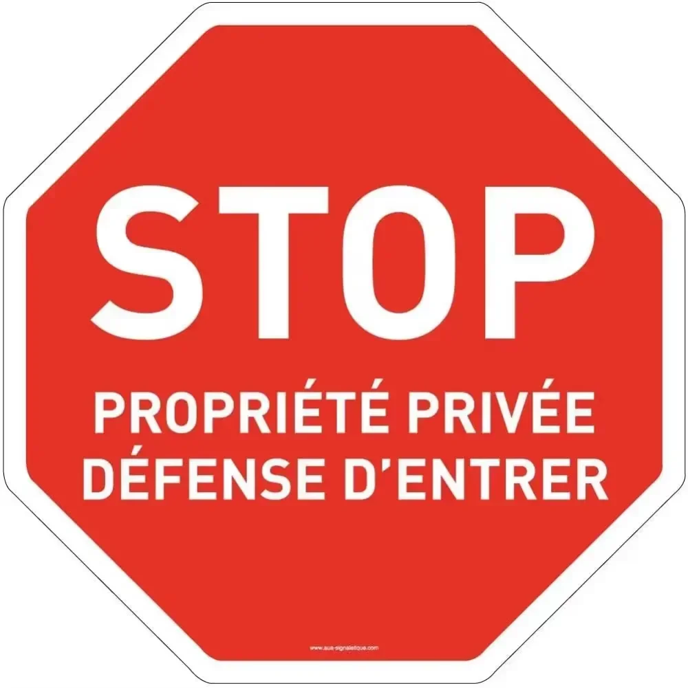 لافتة أمان إنذار الفيديو - المهمة الخاصة، لا أدخل، لا توقف السيارات - انتبه الكلب، لوحة معدنية للدوران