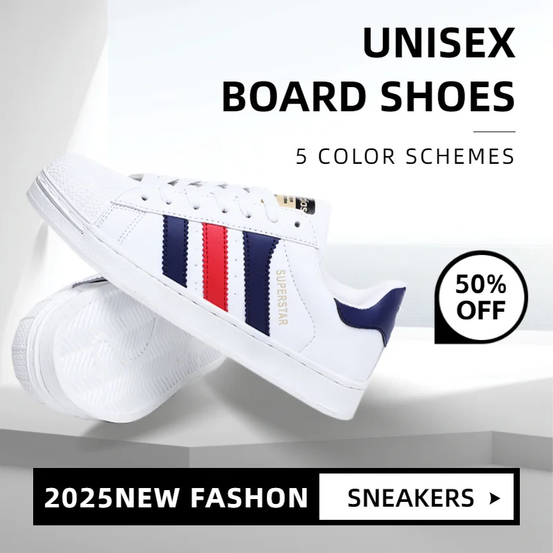 

Light Couple Boardshoes Casual Flats Versatile Loafers Comfy Mens Walking Shoes Hot Selling Student Men Women Little White Shoes