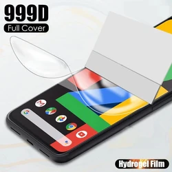 High Quality Hydrogel Film For Google Pixel 7 6 6A 5 4A 5A 5G 4 XL 4XL Screen Protectors Protective Film Not Glass