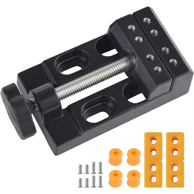 Mini Universal Flat Clamp with Parallel Table Pliers for Watch Repair, Sculpture Craftsmanship Jewelry DIY Carving Tools