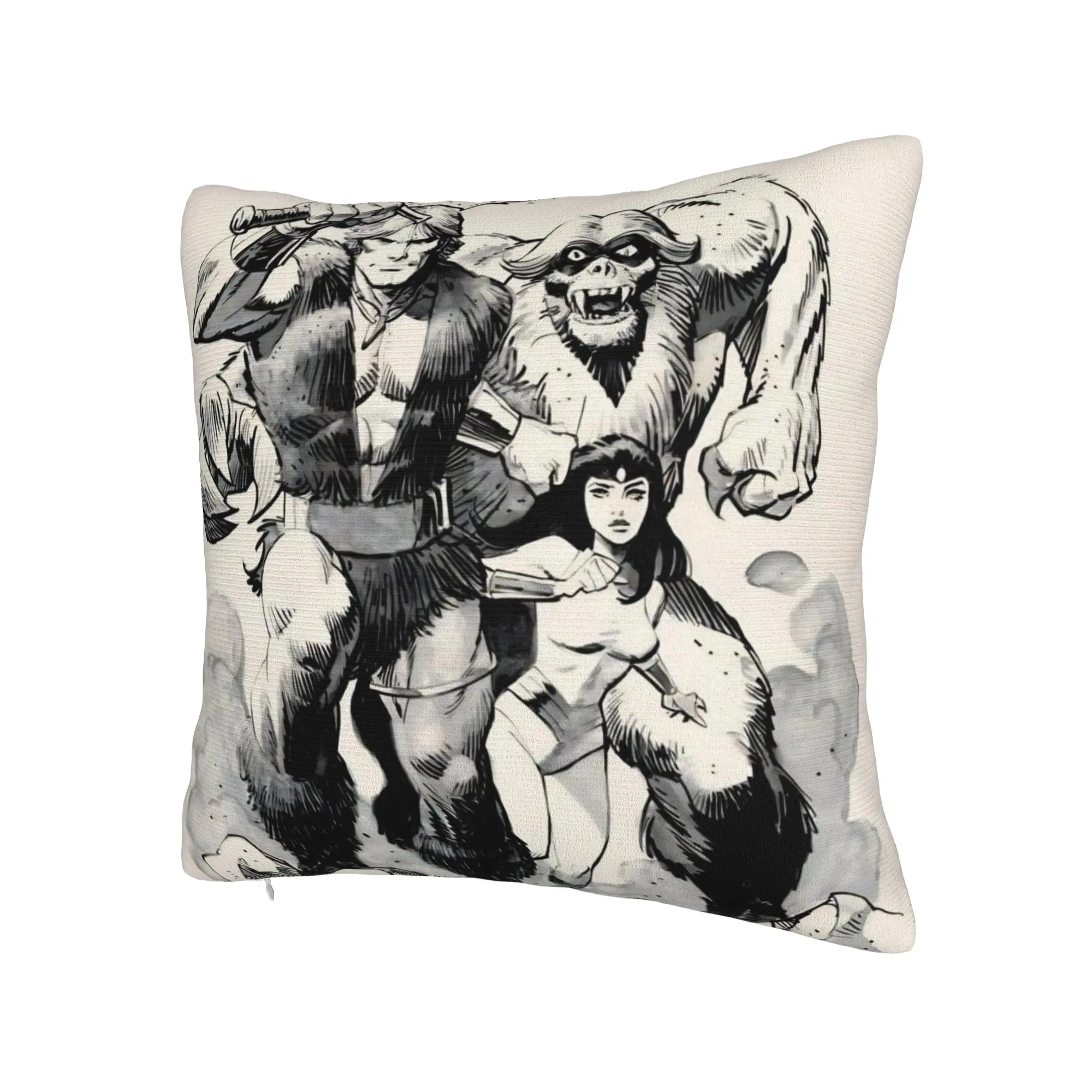 Thundarr The Barbarian Pillow Covers Accessories Printed Cushion Cover Decorative  Pillow Case Cover Home Multi Size