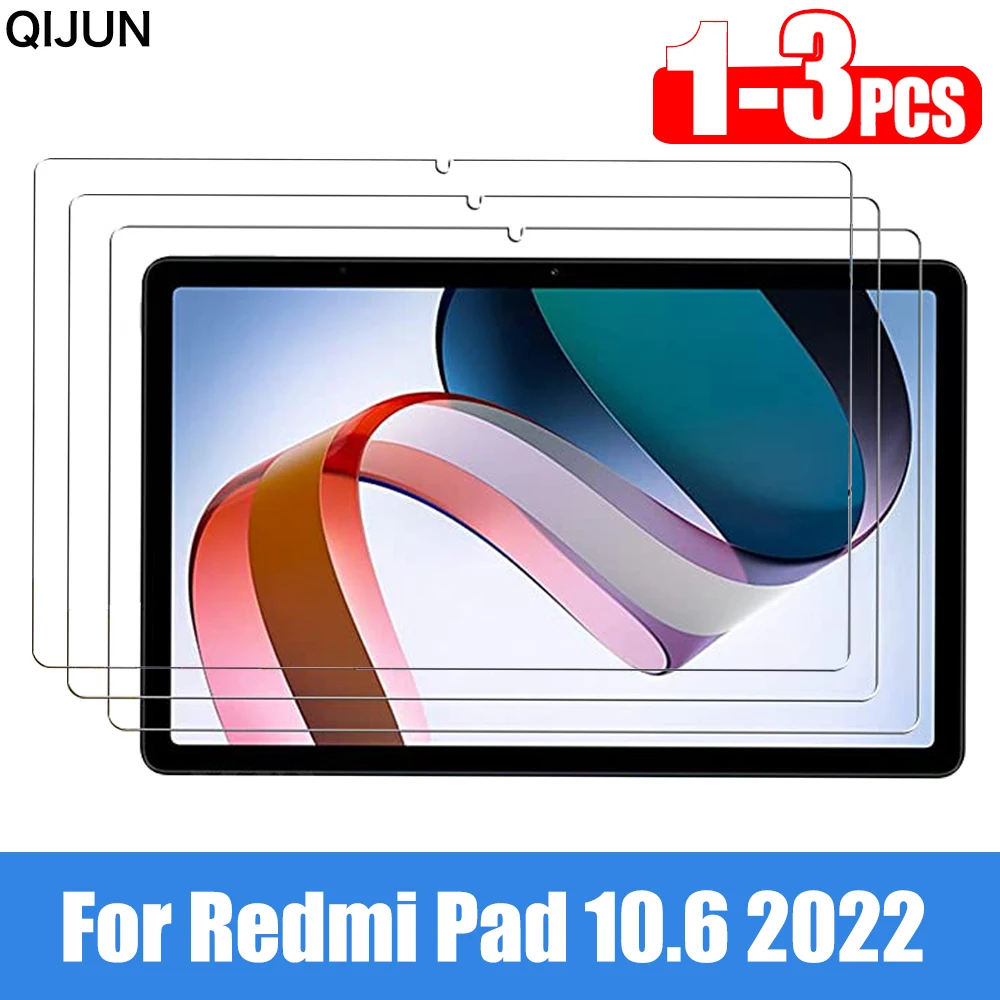 

Screen Protector For Xiaomi Redmi Pad 10.61 Inch Tablet Protective 2022 Anti Fingerprints Explosion Proof 9H Tempered Glass Film