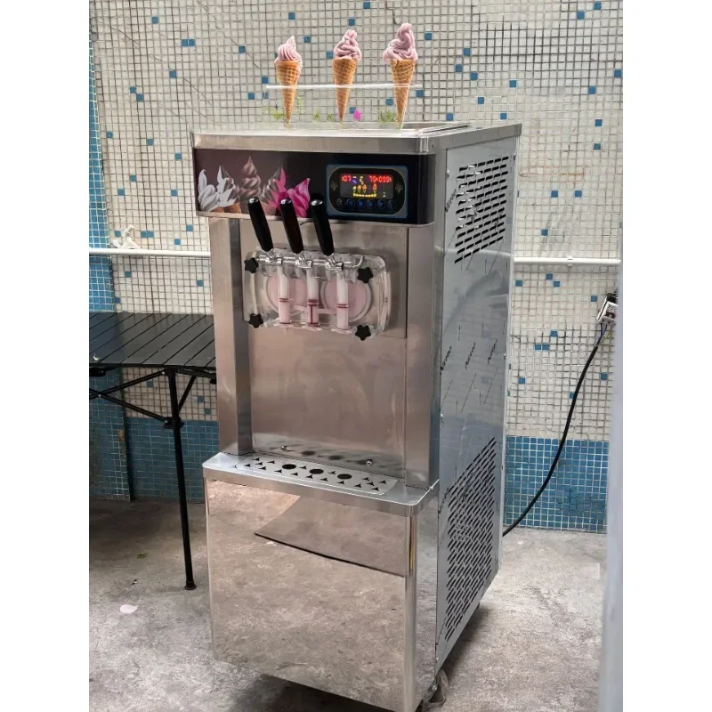 Ice cream machine, night market stall ice cream machine