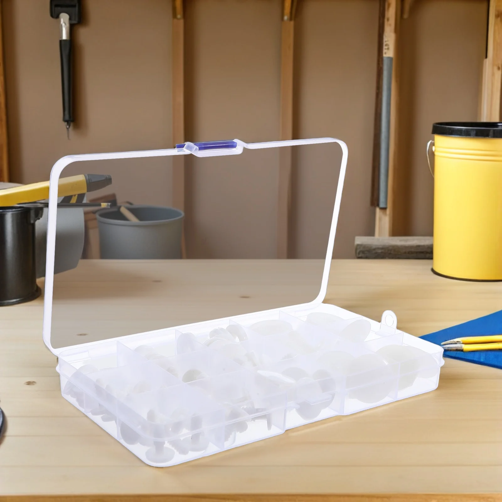 45Pcs Bear Joint Parts Flexible Plastic Safety Joints Sets for DIY Bear Making Stuffed Animals Accessories Movable Plastic