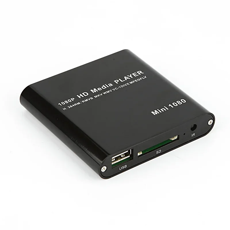 Mini lettore multimediale HD 1080P Full HD USB, lettore multimediale video per HDD, supporto MKV/SD/USB/MMC/AV/Yprpb  44