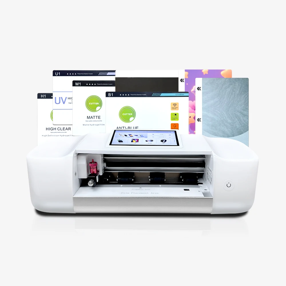 

Coolcut Portable Automatic Smart Mobile Phone Screen Protector Film Cutting Machine Back Sticker Mobile Skin Cutting Machine